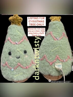 1 BNWT CUDDLE + KIND BOUCLE XMAS TREE ONLY NOT SET  PLEASE READ
